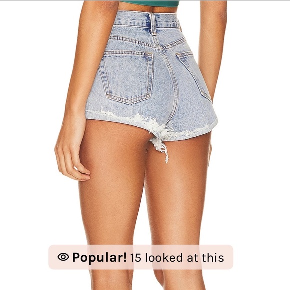 revolve denim shorts superdown - Picture 2 of 4